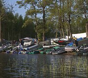 &bdquo;Rapala&ldquo; varžybos jau senokai perkopė tik varžybų formatą - veikiau tai reiktų pavadinti me&scaron;keriotojų ir jiems prijaučiančių &scaron;ventę. /Nuotr. Valdas Trinkūnas