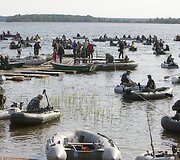 &bdquo;Rapala&ldquo; varžybos jau senokai perkopė tik varžybų formatą - veikiau tai reiktų pavadinti me&scaron;keriotojų ir jiems prijaučiančių &scaron;ventę. /Nuotr. Valdas Trinkūnas