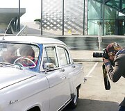 Laidos &bdquo;Pa&scaron;ėlusios močiutės&ldquo; fotosesija ir klipo filmavimas