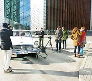 Laidos &bdquo;Pa&scaron;ėlusios močiutės&ldquo; fotosesija ir klipo filmavimas