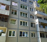 Pastatas po auk&scaron;talipių darbų