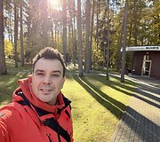 Skučų &scaron;eimos poilsio akimirka