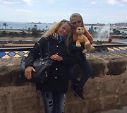 Edita Daniūtė su dukra Evita