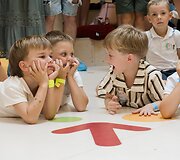 Džiugų bendro gimtadienio &scaron;ventės akimirka