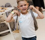 Džiugų bendro gimtadienio &scaron;ventės akimirka