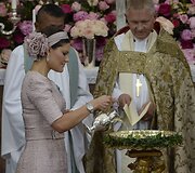 &Scaron;vedijos princesės Madeleine ir Christopherio O'Neillo dukros krik&scaron;tynos