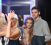 Vakarėlio Palangoje akimirka