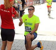 Sebastianas ir Magdalena &ndash; lenkų pora, susižadėjusi po Vilniaus maratono