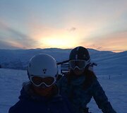 Eglės Straleckaitės akimirka i&scaron; atostogų Norvegijoje