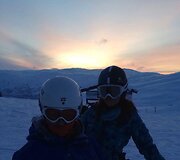Eglės Straleckaitės akimirka i&scaron; atostogų Norvegijoje