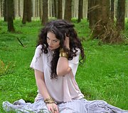 Alicija savo klipo filmavime