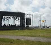 Festivalio &bdquo;Benai, plaukiam į Nidą&ldquo; akimirka