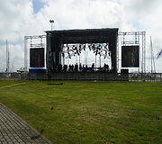 Festivalio &bdquo;Benai, plaukiam į Nidą&ldquo; akimirka