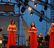 Festivalio &bdquo;Benai, plaukiam į Nidą&ldquo; akimirka