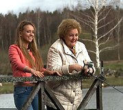Monika &Scaron;alčiūtė ir Kristina Brazauskienė
