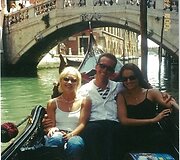 Margarita Drobiazko kartu su pasaulio čempione Marija Butyrskaja Venecijoje (2000m.)