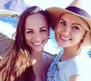 Ineta Puzaraitė-Žvagulienė ir Laura Navikaitė
