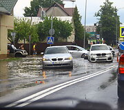 Liūties padariniai Panevėžyje