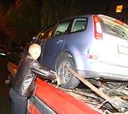 Avarijos vietoje
