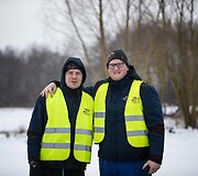 Varžybų akimirka