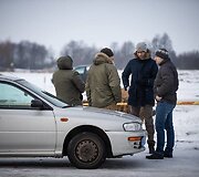 Varžybų akimirka