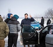 Varžybų akimirka