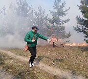 Gaisro vietoje