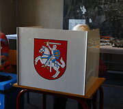 Rinkimų akimirka