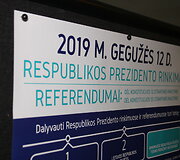 Rinkimų akimirka