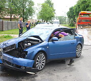 Avarijos vietoje