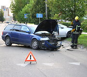 Avarijos vietoje