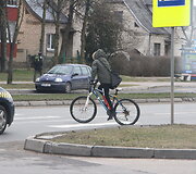 Panevėžio policija fiksavo pėsčiųjų praleidimo tvarkos pažeidimus