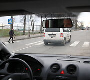 Panevėžio policija fiksavo pėsčiųjų praleidimo tvarkos pažeidimus