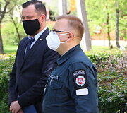 Julius Gelumbauskas (kairėje) ir Mindaugas Ambraziūnas