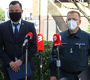 Julius Gelumbauskas (kairėje) ir Mindaugas Ambraziūnas