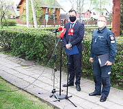 Julius Gelumbauskas (kairėje) ir Mindaugas Ambraziūnas