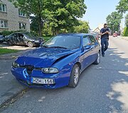 Avarijos vietoje