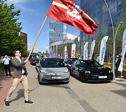 &bdquo;Ignitis ON: Pažink Lietuvą&ldquo; elektromobilių lenktynės