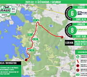 &bdquo;7bet Winter Rally Auk&scaron;taitija&ldquo; 6/8 greičio ruožo žemėlapis