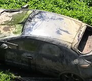 Nemune nuskendusiame automobilyje rastas žmogaus kūnas