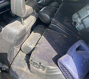 Policijos susidūrimas su bėglio automobiliu