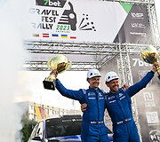 &bdquo;7bet Gravel Fest Rally &ndash; Lazdijai&ldquo; fini&scaron;o podiumas