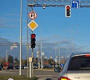 KET pažeidimai sankryžoje