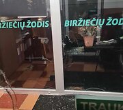I&scaron;puolis prie&scaron; &bdquo;Biržiečių žodžio&ldquo; redakciją