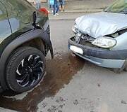 &bdquo;Citroen&ldquo; ir &bdquo;Lexus&ldquo; avarija Kėdainiuose