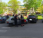 &bdquo;Citroen&ldquo; ir &bdquo;Lexus&ldquo; avarija Kėdainiuose