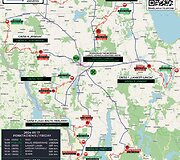 &bdquo;7bet Rally Lazdijai 2024&ldquo; žemėlapiai