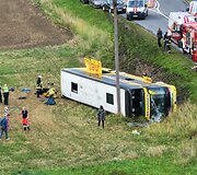 Autobuso avarija &Scaron;akių rajone
