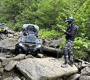 &bdquo;ATV Turizmo&ldquo; stovykla Rumunijoje
