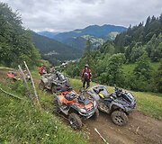 &bdquo;ATV Turizmo&ldquo; stovykla Rumunijoje